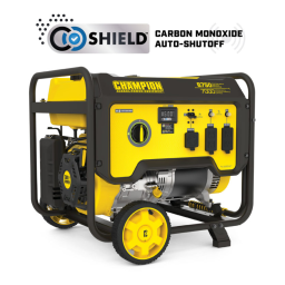Champion Power Equipment 201073 7000-Watt Generator with CO Shield® Manuel utilisateur | Fixfr