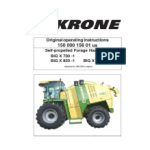 Krone BiG X 500/650/800/1000 Mode d'emploi