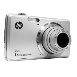 HP s510 Digital Camera Manuel utilisateur | Fixfr