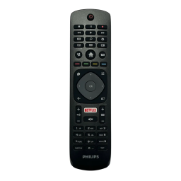 Philips 55PUS6262/12 6000 series Téléviseur LED Smart TV ultra-plat 4K Manuel utilisateur | Fixfr