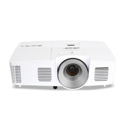 Acer H6520BD Projector Manuel utilisateur | Fixfr