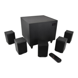 Terratec HOMEARENA MX 5.1 Manuel utilisateur | Fixfr