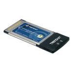 Trendnet TEW-441PC 108Mbps 802.11g Wireless PC Card Manuel utilisateur