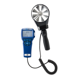 tsi 5725 VelociCalc Rotating Vane Anemometer Manuel du propriétaire | Fixfr
