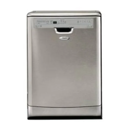 Whirlpool ADG 6966 WHM Dishwasher Manuel utilisateur | Fixfr
