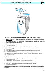 Whirlpool AWA 831 : Mode d'emploi + Chat IA | Fixfr