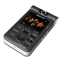 Tascam DR V1HD Mode d'emploi | Fixfr