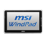 MSI WindPad 100W Mode d'emploi