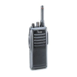 ICOM IC-F22SR Manuel utilisateur | Fixfr