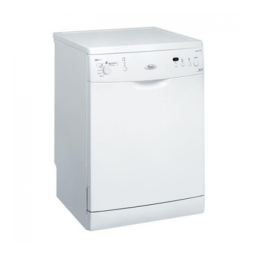 Whirlpool ADP 6837 Dishwasher Manuel utilisateur | Fixfr