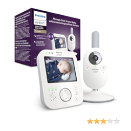 Avent SCD843/26 Avent Baby monitor Écoute-bébé vidéo numérique Manuel utilisateur | Fixfr