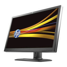 HP ZR2740w 27-inch LED Backlit IPS Monitor Manuel utilisateur | Fixfr