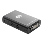 HP USB Dual Output USB Graphics Adapter Manuel utilisateur