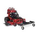Toro GrandStand Multi Force Mower, With 52in TURBO FORCE Cutting Unit Riding Product Manuel utilisateur