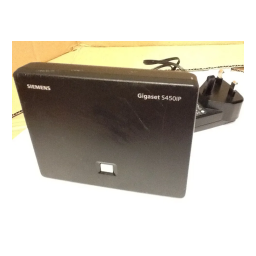 Siemens Gigaset S450IP Manuel utilisateur | Fixfr