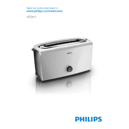 Philips HD2611/35 Grille-pain : Chat IA & PDF | Fixfr