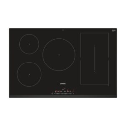 Siemens ED851FSB5E iQ500 TOUCHSLIDER 80 Table induction Owner's Manual | Fixfr