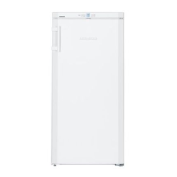 Liebherr GP 2033 Congélateur armoire Manuel du propriétaire | Fixfr