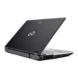 FUJITSU SIEMENS LIFEBOOK S760 Manuel utilisateur | Fixfr