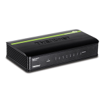 Trendnet TEG-S81g 8-Port Gigabit GREENnet Switch Fiche technique