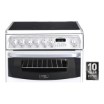 Hotpoint CH60EKW S Double Cooker Manuel utilisateur