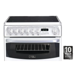 Hotpoint CH60EKW S Double Cooker Manuel utilisateur | Fixfr