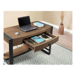 Whalen SFWD Santa Fe Writing Desk  Manuel utilisateur | Fixfr
