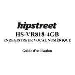 Hipstreet HS-VR818-4GB : Guide d'utilisation + AI Chat