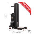 ServerLIFT SL-500X Manuel utilisateur