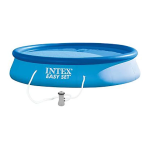 Castorama Piscine autoportante Intex Easy set &oslash;3,96 m + &eacute;purateur Mode d'emploi