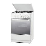 Zanussi ZCG054GW Manuel utilisateur