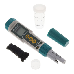 Extech Instruments EC500 Waterproof ExStik® II pH/Conductivity Meter Manuel utilisateur | Fixfr