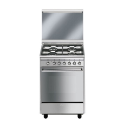 Smeg CX51GVE Manuel utilisateur | Fixfr