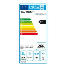 Bauknecht BIO 3T323 PE6.5M Manuel utilisateur | Fixfr