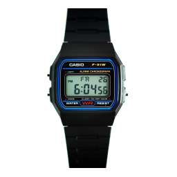 Casio Watch MA0506-FA Manuel utilisateur | Fixfr