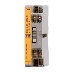 Vega Overvoltage protection B 62-36 G Overvoltage arrester for supply and signal cables in 4 … 20 mA circuits Mode d'emploi | Fixfr