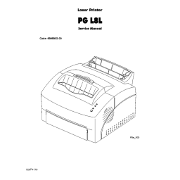 Olivetti PG L8L Manuel utilisateur | Fixfr