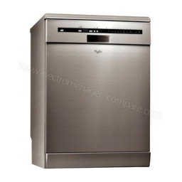 Whirlpool ADP 8678 A+ 6S IX Dishwasher Manuel utilisateur | Fixfr