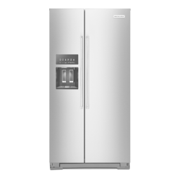 KitchenAid KRCB-6010 Fridge/freezer combination Manuel utilisateur | Fixfr