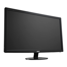 Acer S241HQL Manuel d'utilisation | Chat IA & PDF | Fixfr