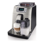 Saeco HD8753/11 Saeco Intelia Machine espresso Super Automatique Manuel utilisateur
