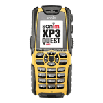 Sonim XP3.20 Quest Pro Manuel utilisateur