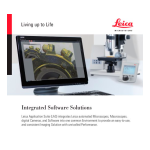 Leica APPLICATION SUITE ARCHIVE Manuel utilisateur