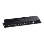 TRENDnet TU-S4 Adaptateur USB vers s&eacute;rie | AI Chat &amp; PDF