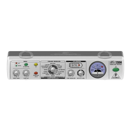 Behringer MIC800 Manuel utilisateur | Fixfr