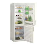 Whirlpool WBE3415 W Fridge/freezer combination Manuel utilisateur