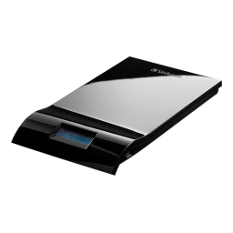 Verbatim INSIGHT PORTABLE HARD DRIVE Manuel utilisateur | Fixfr