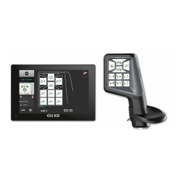 Krone EzBA Elektronische Pressdruckverstellung CV (B140) Mode d'emploi | Fixfr