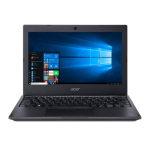 Acer TravelMate B118-M Notebook Manuel utilisateur