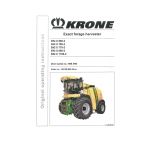 Krone BiG X 600-2; BiG X 700-2; BiG X 770-2; BiG X 850-2, BiG X 1100-2 Mode d'emploi